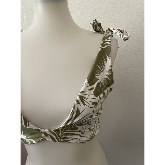 Kenny Flowers Swim Bikini Top Bali Twist Floral Swimwear - Picture 3 of 9